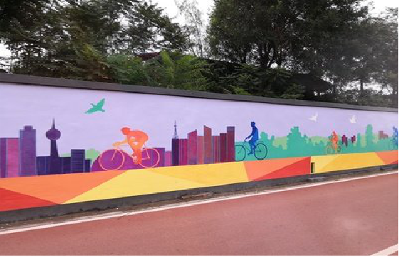 保靖墙体彩绘-围墙