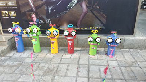 保靖商业区彩绘