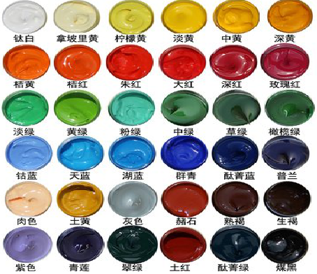 保靖墙绘颜色的选择有讲究。