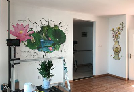 保靖墙体彩绘相比墙纸的优势。